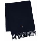 ラルフローレン マフラー・ストール・スカーフ アクセサリー メンズ Men's Signature Italian Virgin Wool Scarf Classic Navy
