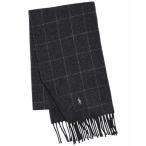 ラルフローレン マフラー・ストール・スカーフ アクセサリー メンズ Men's Reversible Windowpane Scarf Charcoal/Gray