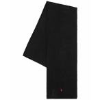 ラルフローレン マフラー・ストール・スカーフ アクセサリー メンズ Men's Lightweight Cotton Knit Scarf Black