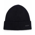 ヒューゴボス帽子アクセサリーメンズMen'sVirginWoolBeani...