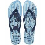 ショッピングhavaianas ハワイアナス スリッポン・ローファー シューズ メンズ Men's Top Disney Sandal Lavender blue