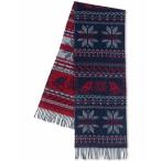 ラルフローレン マフラー・ストール・スカーフ アクセサリー メンズ Men's Snowflake Woven Jacquard Scarf Navy Multi