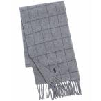 ラルフローレン マフラー・ストール・スカーフ アクセサリー メンズ Men's Reversible Windowpane Scarf Classic Gray