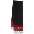 ラルフローレン マフラー・ストール・スカーフ アクセサリー メンズ Men's Woven Holiday Bear Scarf Black/ Red