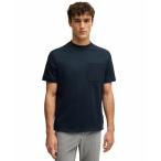 ヒューゴボスTシャツトップスメンズMen'sTonalTrimCotton...