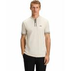 ヒューゴボスポロシャツトップスメンズMen'sCotton-PiqueZi...