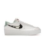 Nike ナイキ レディース スニーカー Nike Blazer Low Platform White Black Mint Foam Iridescent (Women's) 【サイズ US_7(24.0cm)】