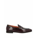SANTONIサントーニスリッポン・ローファーシューズメンズLoafersRed