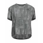 ADIDASアディダスTシャツトップスレディースT-shirtsGrey