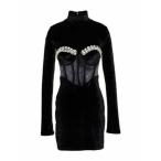 AMEN アーメン ワンピース トップス レディース Mini dresses Black