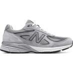 ニューバランス メンズ スニーカー シューズ 990v4 Running Shoe Grey/Castlerock