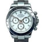 ROLEX ロレックス 116520 Daytona デイトナ ホワイト メンズ ステンレス K番  ...