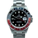 ROLEX ロレックス 16710 GMT Master I S番 ブラック メンズ ステンレス コ ...