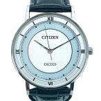 CITIZEN シチズン G530-T014216 Eco Drive EXCEED エコドライブ エクシード ホワイト クォーツ式 メンズ J113