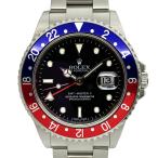 値下げ ROLEX ロレックス 16710 Gmt-Master II  最終品番 Cal.3186 スティックダイアル ペプシ レア メンズ  自動巻 保証書 J12629