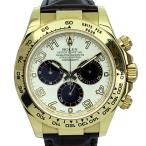 値下げ ROLEX ロレックス 116518 Daytona デイトナ クリーム メンズ AT J1 ...