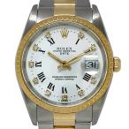 ROLEX ロレックス 15233G Oyster Perpetual Date オイスターパーペチュアル ホワイトローマ 10PD J74563 セール