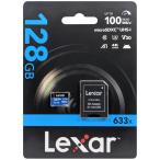 [ параллель импортные товары ]Lexarre kissa -LSDMI128BB633A микро SDXC карта 633x 128GB