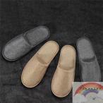 スリッパ 来客用 おしゃれ お客様用 10足セット 会社 男女兼用 ルームシューズ シンプル 無地 カラー かわいい 使い捨て 高級感 オフィス 室内