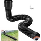  удлинение труба дождь . удлинение soft шланг дождь вода осушение труба 47CM?150CM дренажная система осушение труба для эластичный регулировка возможность удлинение труба навес для автомобиля крыша для осушение труба дождь вода меры шт. способ /. дождь выносливость 
