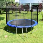 保護ネット、ジャンピングマットと春カバーパディングアウトドアトランポリンとトランポリン、子供と大人のためのアウトドアトランポリン、屋外の大型バンジーベ