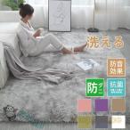 ラグ カーペット 洗える 2畳 3畳 ラグマット 絨毯 厚手 北欧風 おしゃれ40*60 160×230 シャギーラグ 春 夏 秋冬 防ダニ 滑り止め付 ホットカーペット カバー