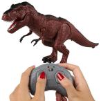 目が光る 恐竜のラジコン ティラノサウルス トリケラトプス