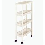 キッチンワゴン S220 4段 スリム アスベル ASVEL キャスター付き キッチン収納  ギフト
