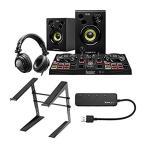 【送料無料】Hercules DJ Learning Kit with Laptop Stand and Knox Gear 4-Port USB 3.0 Hub【並行輸入品】