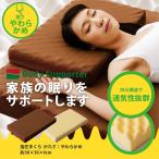 ボディサポーター 指圧まくら 硬さやわらかめタイプ 指圧枕 日本製 約幅58×奥行36×高さ6cm 高密度ウレタン 枕 マクラ ピロー ムアツタイプ エムール