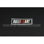 RALLI ART エンブレム Sサイズ W66mm×H16mm 三菱純正部品 ラリーアート