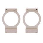 ジムニー JB64W ジムニーシエラ JB74W系 スピーカーバッフル リア用 16cm 2P 音質向上 MDF バッフルボード 内装 パーツ