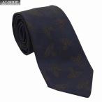 ヴィヴィアンネクタイ ヴィヴィアンウエストウッド Vivienne Westwood メンズ ネクタイ AW2024モデル スリム7cm オーヴ柄 DARK-BLUE 誕生日 プレゼント ギフト