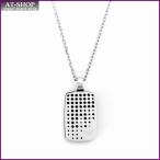 エンポリオアルマーニ EMPORIO ARMANI EGS2010040 イーグルロゴ ドッグタグ ダブルプレート ネックレス ペンダント