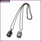 エンポリオアルマーニ EMPORIO ARMANI EGS2017001 イーグルロゴ 樹脂製メダル付 リバーシブル ペンダント/ネックレス