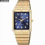 Yahoo! Yahoo!ショッピング(ヤフー ショッピング)CITIZEN シチズン 腕時計 Q&Q スクエアメタル クラシック メンズ時計 QA80-002 ネイビー/ゴールド