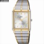 Yahoo! Yahoo!ショッピング(ヤフー ショッピング)CITIZEN シチズン 腕時計 Q&Q スクエアメタル クラシック メンズ時計 QA80-401 シルバー/コンビ