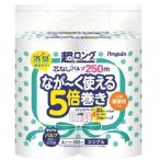 ショッピングトイレットペーパー 【3点セット】トイレットペーパー ペンギン 芯なし 超ロングパルプ 250m 4ロール