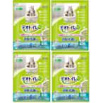 ショッピングデオトイレ 広島物流出荷 ユニチャーム デオトイレ ふんわり香る消臭・抗菌サンド ナチュラルグリーンの香り 3.8Ｌ ４個セット