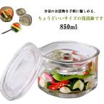 漬け物器 浅漬け鉢 850ml 漬物容器 漬