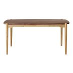 ダイニングテーブル 組立式 DT-12-150 幅1500x奥行850x高さ700mm 桜屋工業