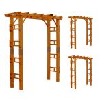  натуральное дерево производства арка 3 шт. комплект сборка тип Flex Pergola FLPG-R1900-3P ширина 1905x глубина 610x высота 2030mm дом стиль 