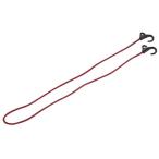 キャンプ設営用具 キャプテンスタッグ キャリー用フック付コード 150cm レッド