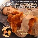 もふもふわんちゃん もふもふねこちゃん クッション湯たんぽ ぬいぐるみ マメ ブラウン シロ モフ 冷え対策 犬 猫 節電対策 湯たんぽ かわいい 母の日 ギフト