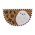 ko year коврик semi Circle животное simaenaga welcome коврик перед дверью 60×35cm наружный для дверной коврик бесплатная доставка снег. .. кокос cocos nucifera интерьер смешанные товары 