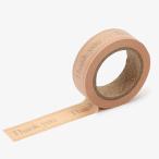 マスキング テープ Thank you サンキュー ラッピング 卒業 アルバム 年賀状 ハガキ 手紙 クラフト マステ サーモン ピンク ナチュラル テイスト