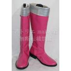 【海賊戦隊ゴーカイジャー コスプレブーツ cosplay shoes 靴】アイム・ド・ファミーユ ゴーカイピンク ブーツ コスプレ アニメ コスプレシューズ