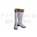 ショッピングゴーカイジャー 【海賊戦隊ゴーカイジャー コスプレシューズ】伊狩 鎧 ゴーカイシルバー ブーツ コスプレ 靴 アニメ ゲーム オーダーメイド