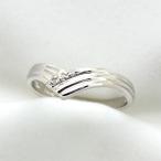 ダイヤモンド リング 指輪 0.02ct K10WG