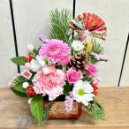 ショッピング正月 お正月アレンジ〜桃里〜